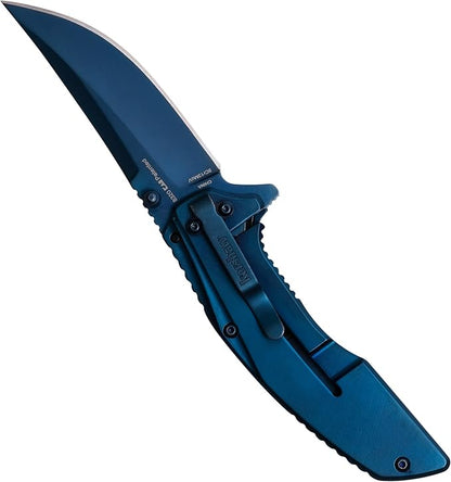 Kershaw Olive Outright Folding Pocket Knife, 3 inch 8Cr13MoV Stainless Steel Blade, Pocketclip