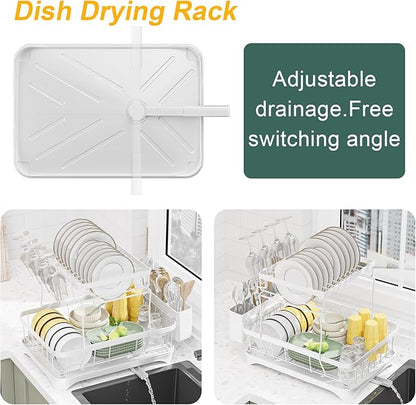 LIYI Dish Drying Rack, Large Dish Rack