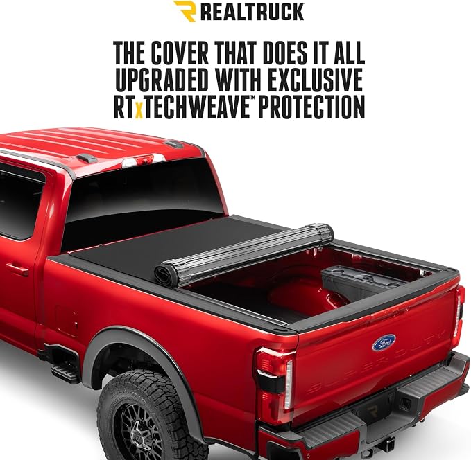 RealTruck TruXedo Sentry CT Hard Rolling Truck Bed Tonneau Cover | 1571816 | Fits 2014-2018, 2019 Limited/Legacy Chevy/GMC Silverado/Sierra 1500 5' 9" Bed (69.3")