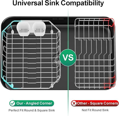 GSlife Small in Sink Dish Drying Rack