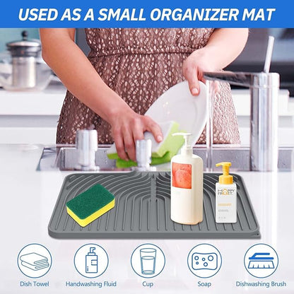 Dish Drying Mat for Kitchen Counter,