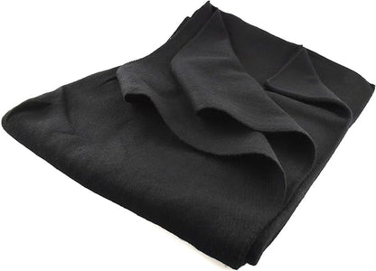 SE Black 64" x 84" 4-lb. Warm Blanket with 80% Wool - BI64845BK