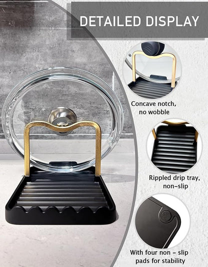 Anti-Rust Metal Spoon Rest