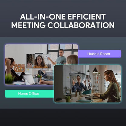 Yealink Video Conference Camera, 4K Webcam, 120° Ai Auto Framing, 8 Microphone