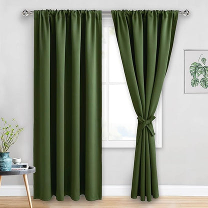 JIUZHEN Christmas Blackout Curtains
