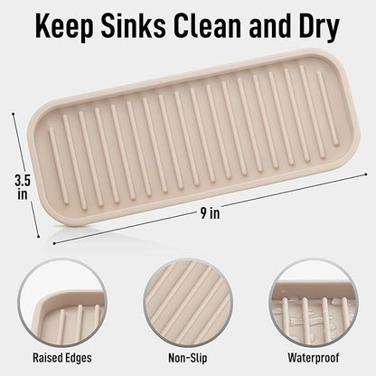 Zulay Kitchen Silicone Sponge Holder