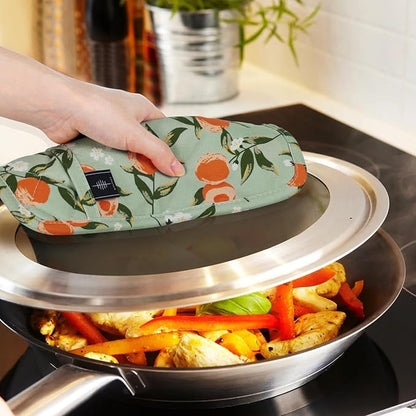 BONTHEE Pot Holders for Kitchen Heat Resistant Hot Pads for Countertops Oven