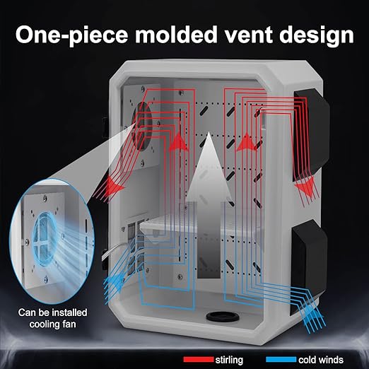 Outdoor Electrical Box, Cold-Rolled Steel Plate, Aluminum Alloy Back Beam