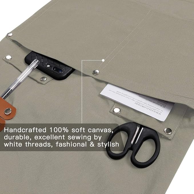 Mignongirl Chef Apron, Cross Back Apron