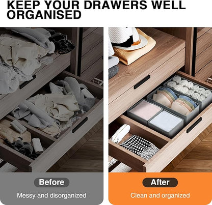 DIMJ Drawer Organizer 15 Pack