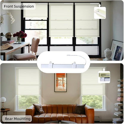 SmartWings Motorized Cellular Shades, Honeycomb Blinds Compatible
