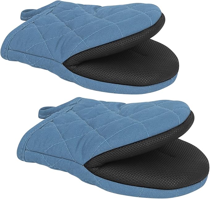 1 Pair Short Oven Mitts