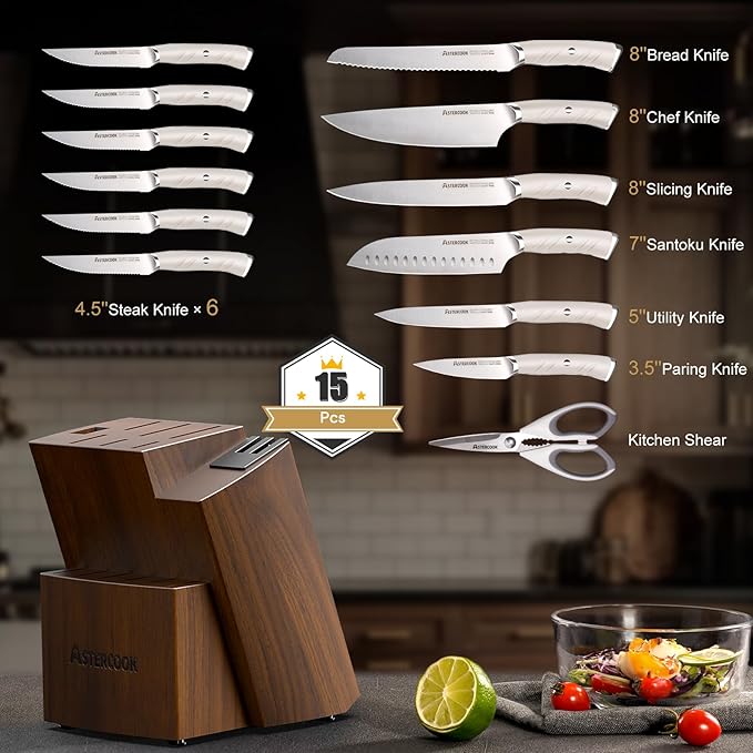 Astercook Knife Set Kitchen