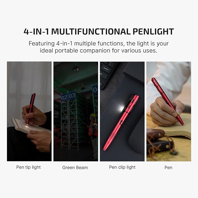 OLIGHT O'Pen 3 EDC Pen Light, 120 Lumens