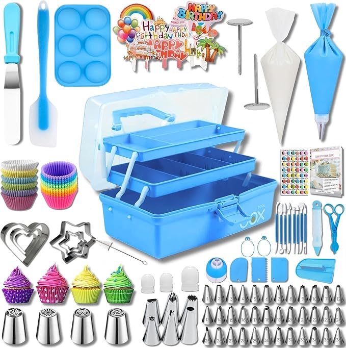 Cake Decorating Tools Supplies Kit: 274pcs Baking Accessories