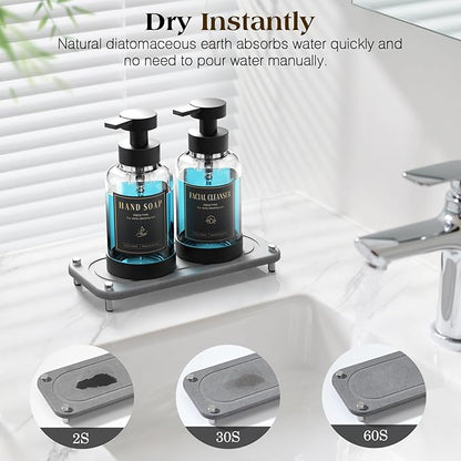 Luxspire Foaming Soap Dispenser, Non-Slip Hand Soap Dispenser