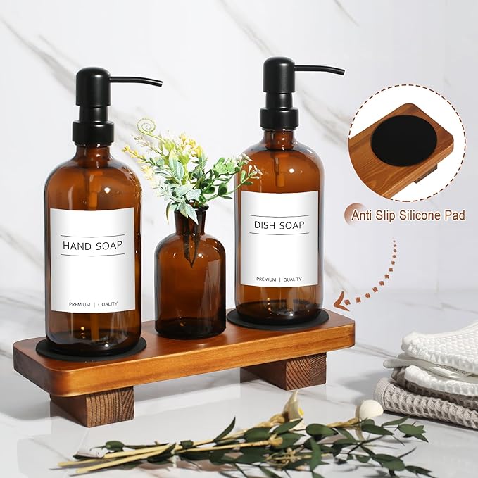 Kitchen Soap Dispenser Set