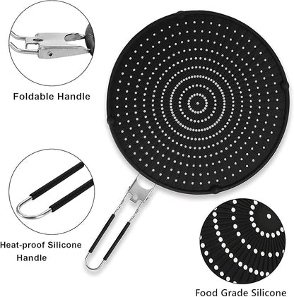 Frcctre 2 Pack Silicone Splatter Screen