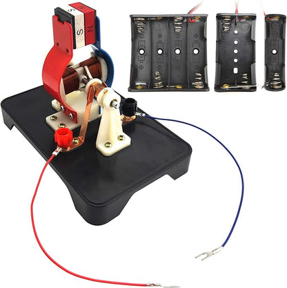 EUDAX STEM DIY Simple Electric Motor DC Motors Model Assemble Kit for School Labs Physics Science Educational