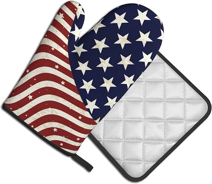 Patriotic Oven Mitts