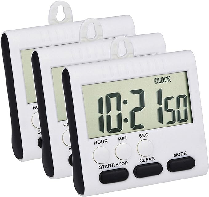 Mudder 3 Pack Digital Kitchen Timer