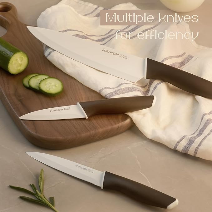 Astercook Knife Set, Kitchen Knives