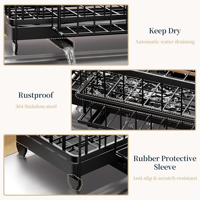 Consumest Sponge Holder for Kitchen Sink
