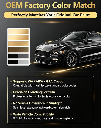 Velocity Blue Metallic(E7/M7423) Touch Up Paint for Ford with A/B Wax OEM Exact Match,Scratch Repair Kit,2-In-1 Tip/Brush,Quick Dry Anti-Rust Waterproof Paint F-150,Mustang,Explorer,Bronco