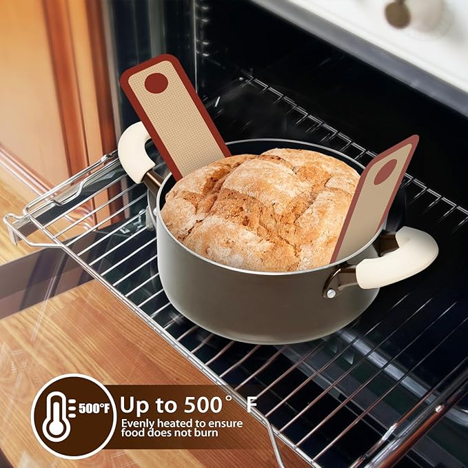 Silicone Bread Sling for Dutch Oven, Non-Stick & Easy to Clean Bread Baking Mat