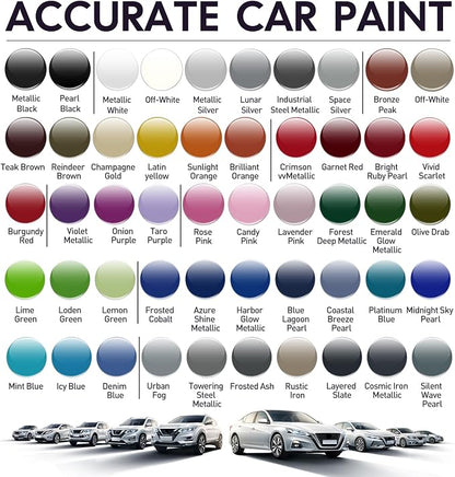 Blue Touch Up Paint for Cars, Car Scratch Repair Pen, Car Paint Touch Up Pen Auto Scratches Remover Easy to Use and Quick Fix(Harbor Glow Metallic)