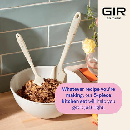 GIR: Get It Right 5-Piece Silicone Ultimate Kitchen utensils set