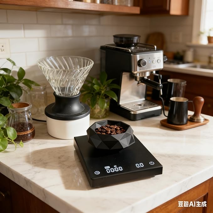 Coffee Bean Dosing Cup and Spray Bottle Set，3D Printed spresso Accessories Kit