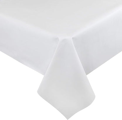Quality Table Pad Protector, Superior Protection from Spills, Scratches & Heat - Reusable Table Cloth with Cushion Flannel Backing (90" L x 54" W)