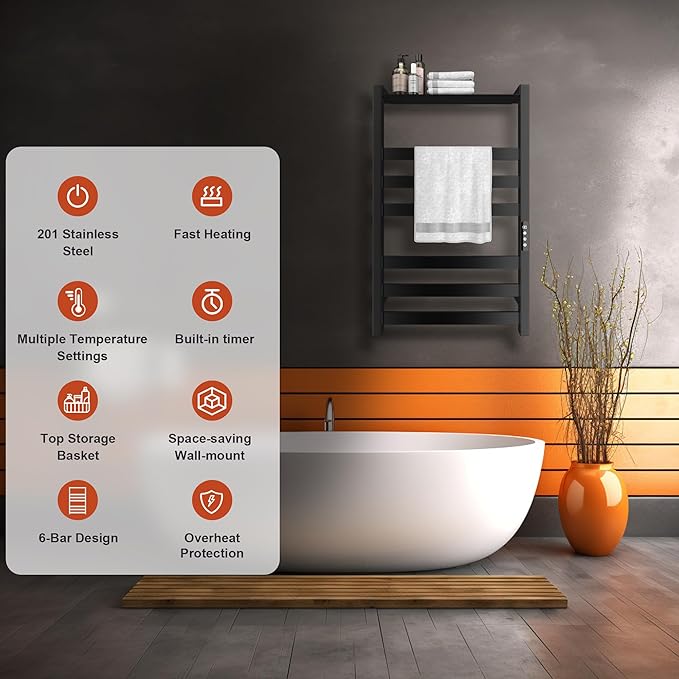 Towel Warmer, Stainless Steel Towel Warmer Rack