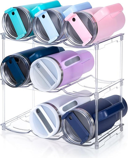 Stackable Water Bottle Organizer