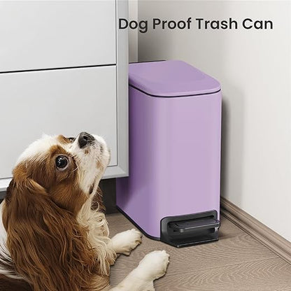 Cesun Small Bathroom Trash Can
