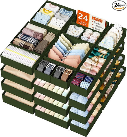 DIMJ Drawer Organizer Clothes
