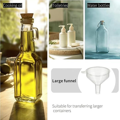 9 Pack Small Funnel Kit 3 Sizes