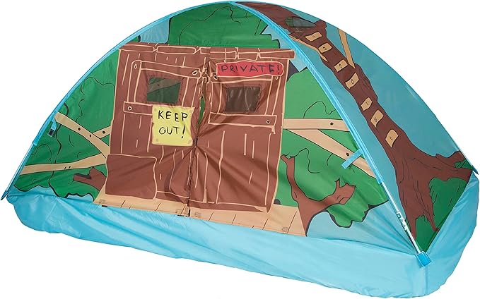 Pacific Play Tents 19790 Kids Tree House Bed Tent Playhouse - Twin Size