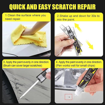 XNA Olive Green Pearl(PFP/KFP) for Dodge Ram Touch Up Paint, 2 in 1 Car Scratch Remover with Pen Tip and Brush, Exact Color-Matched for Car Paint Scratch Repair, Quick & Easy Fix Chips and Nicks