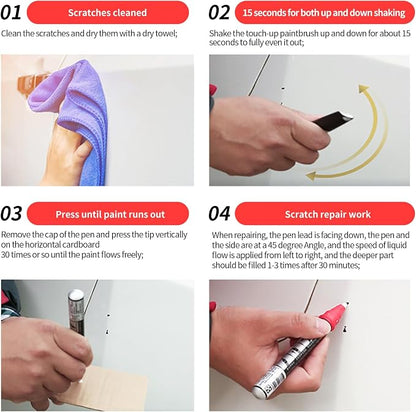 Carhoo 482 Toledo Blue Touch Up Paint Suitable For BMW, Genuine Custom Color Absoulutely Without Color Differences (16ml)