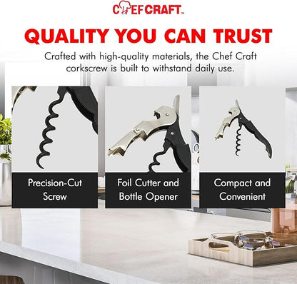 Chef Craft Select Waiters Corkscrew