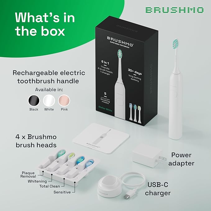 Brushmo Super Sonic Electric Toothbrush