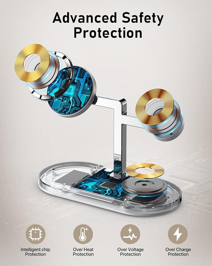 VBA 4 in 1 Wireless Charging Station