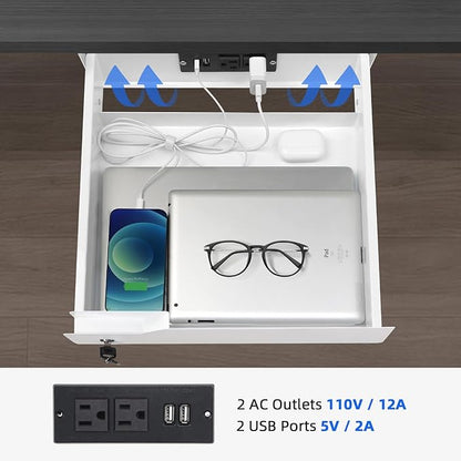 Lumil Under Desk Mounted Drawer Lockable