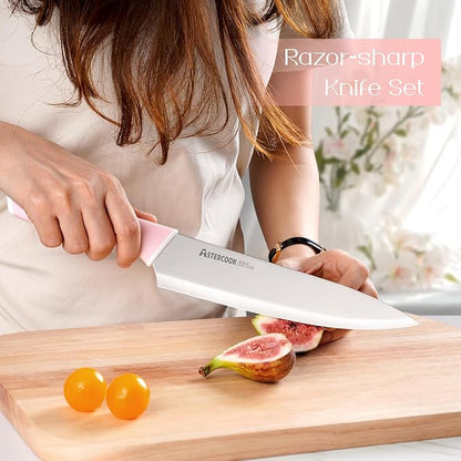 Astercook Knife Set, Kitchen Knives Set
