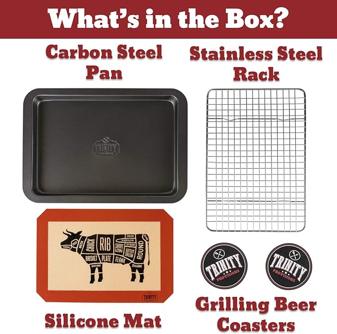 Trinity Provisions Small Meat Resting Pan