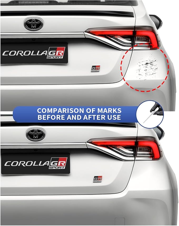 3R3 Barcelona Red Pearl Touch Up Paint Compatible with Toyota Exact Match Chips and Nicks Touch Up