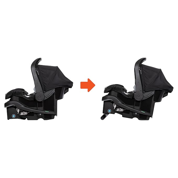 Baby Trend Passport® Switch 6-in-1 Modular Stroller Travel System with EZ-Lift™ Plus Infant Car Seat, Dash Black