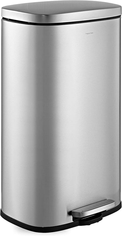 happimess HPM1011A Curtis 8-Gallon Step-Open Trash Can